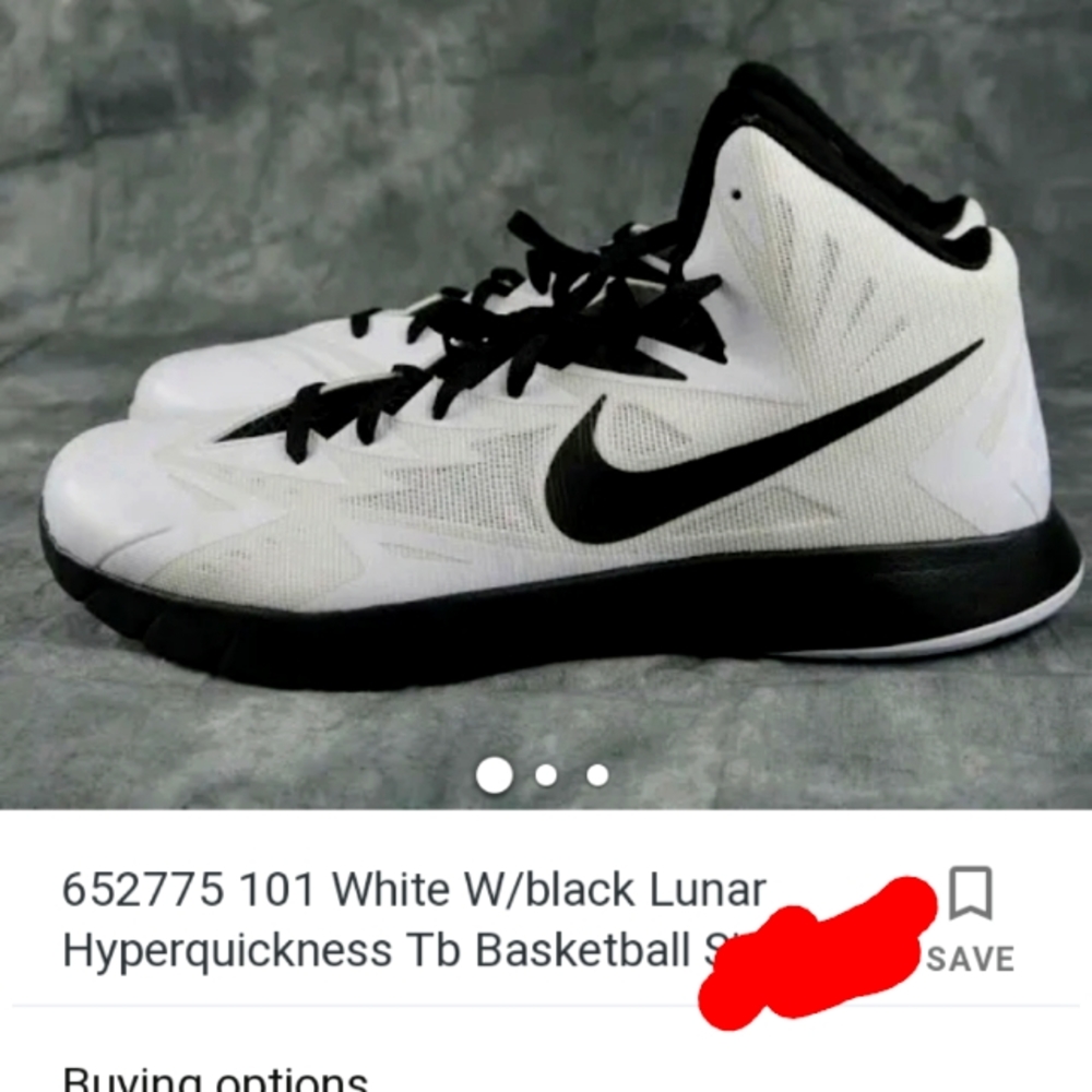 Nike lunar hyper quickness shoe's